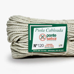 Piola cableada N°120 de 2kg