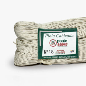Piola cableada N°18 de 2kg