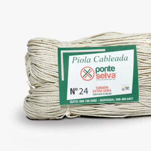 Piola cableada N°24 de 2kg