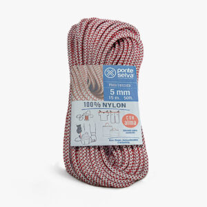 Piola Trenzada de Nylon con alma - 5mm