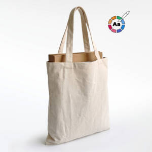 Tote bag de tela lona 100% algodón
